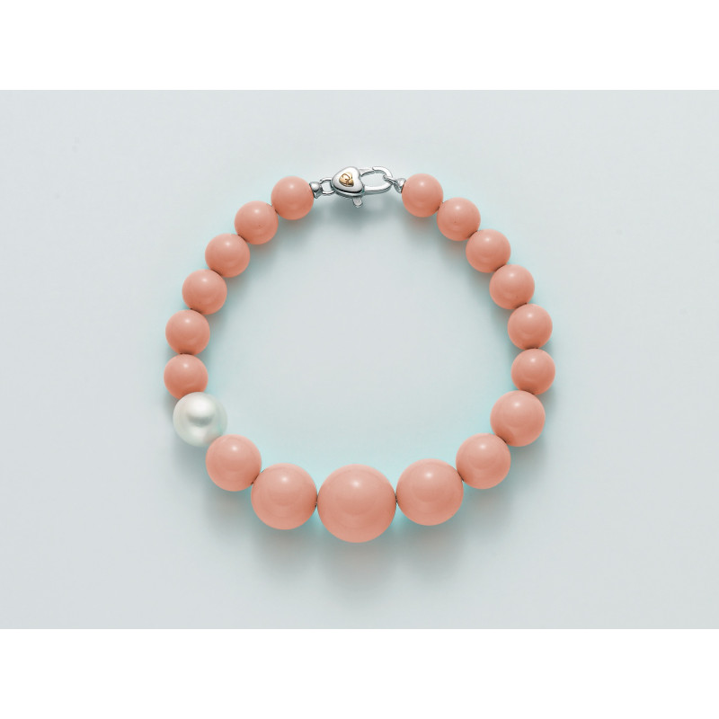 MILUNA Bracciale donna con corallo rosa e perla - PBR2392V MILUNA - 1