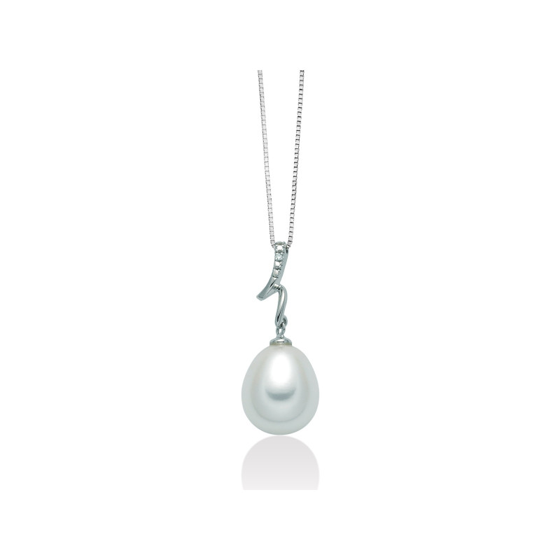 MILUNA Collana donna con perla e diamante - PCL5854 MILUNA - 1