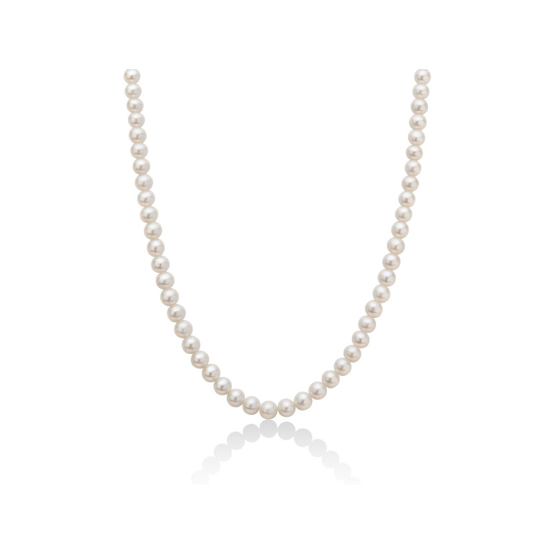 Collana Miluna donna in oro bianco con perle PCL4196LV1 MILUNA - 1