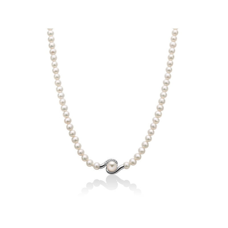 Collana donna Miluna con perle e diamanti PCL5877V MILUNA - 1