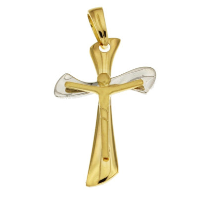 18KARATI Croce uomo con Cristo - 803321711711 www.ideapreziosa.com shop online