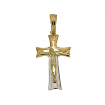 18KARATI Croce uomo con Cristo - 803321714558 www.ideapreziosa.com shop online