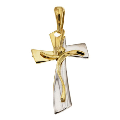 18KARATI Croce uomo con Cristo - 803321714584 www.ideapreziosa.com shop online