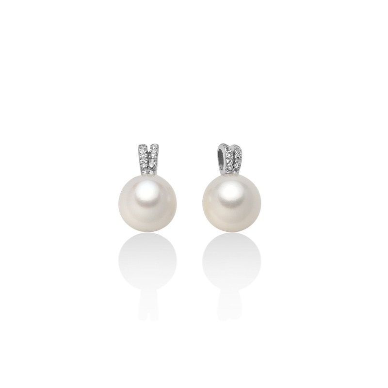 MILUNA Orecchini donna con perle e diamanti - PER2312 MILUNA - 1