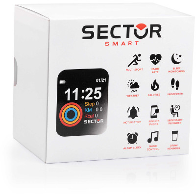 SECTOR Smartwatch unisex S-03 - R3251282005 www.ideapreziosa.com shop online