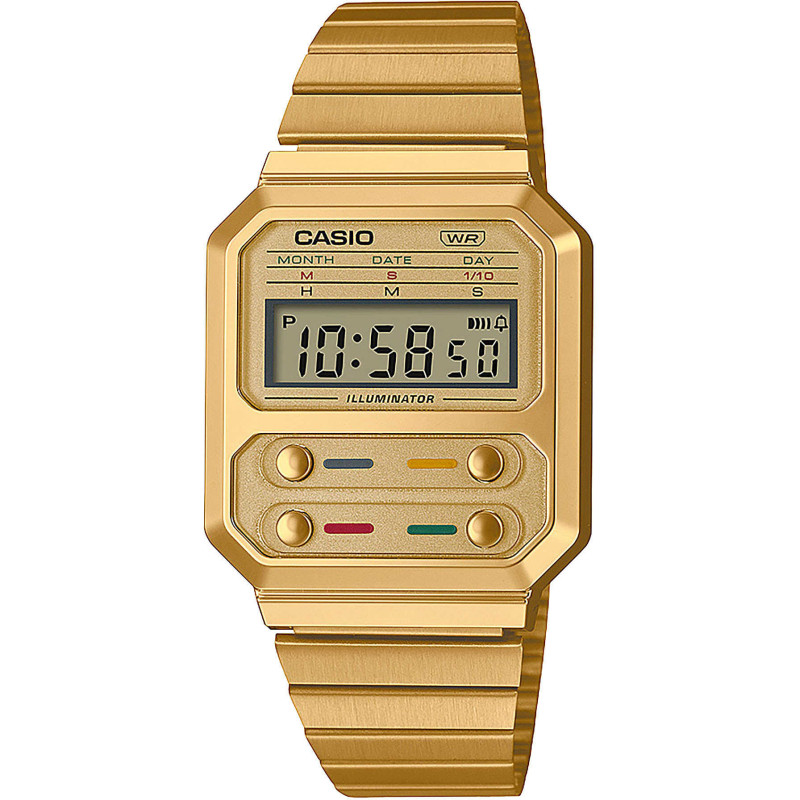 Casio VINTAGE iconic orologio digitale A100WEG-9AEF CASIO OROLOGI - 1