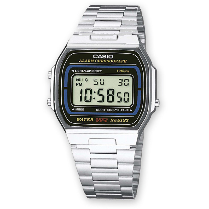 Casio VINTAGE iconic orologio unisex digitale - A164WA-1VES www.ideapreziosa.com shop online