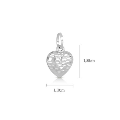 18KARATI Ciondolo donna a forma di cuore - 803321743852 www.ideapreziosa.com shop online