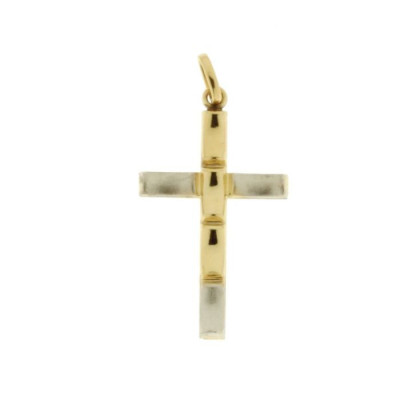 18KARATI Croce uomo scatolata senza Cristo - 803321713035 www.ideapreziosa.com shop online