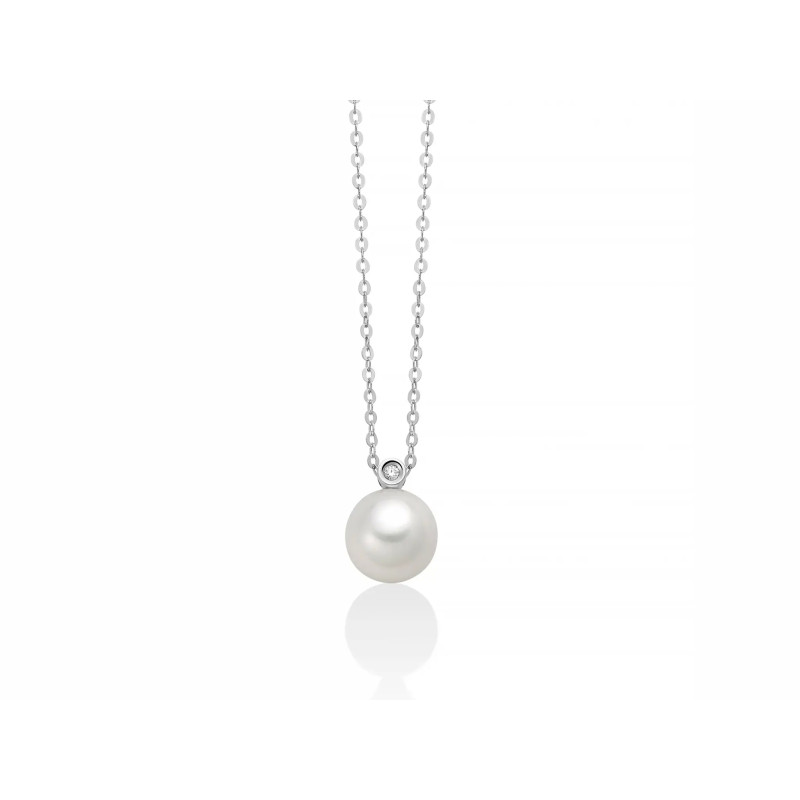 Collana in perla Miluna con diamante PCL6428 MILUNA - 1
